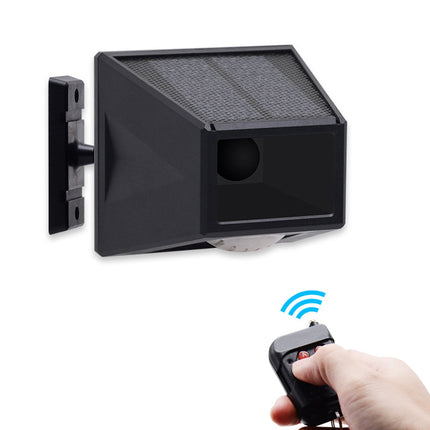 Solar Infrared Motion Sensor Alarm Lamp – IP65 LED Security Light with Remote Control