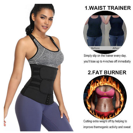 Neoprene Waist Trainer with Multiple Closure Styles
