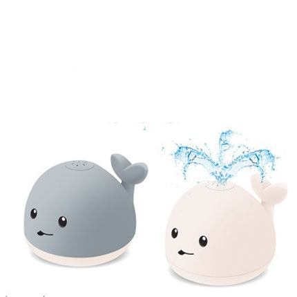 Water Spray Whale Bath Toy with Electric Lights and Music