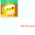 Yellow 16GB SD card