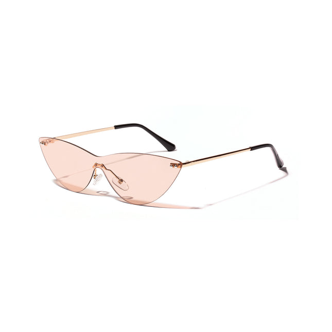 Vintage Metal Frame Sunglasses with UV400 Protection
