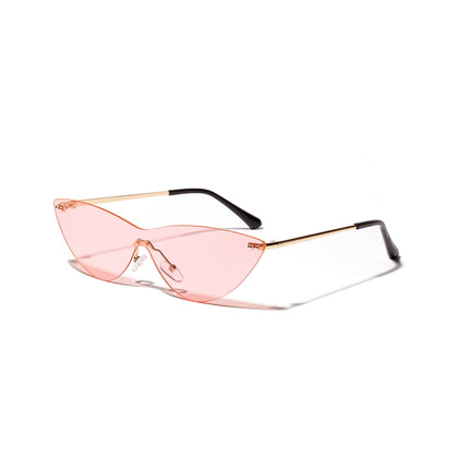 Vintage Metal Frame Sunglasses with UV400 Protection