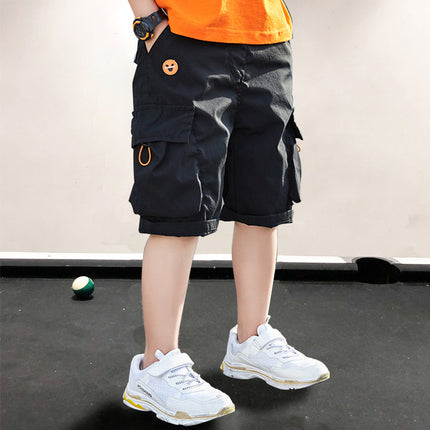 Boys' Mid-Waist Nylon Shorts