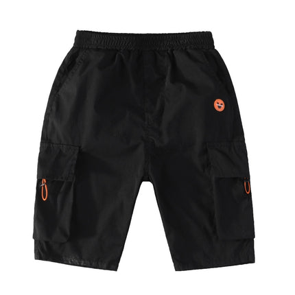 Boys' Mid-Waist Nylon Shorts