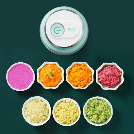Mini Electric Food Chopper – USB Rechargeable Garlic & Vegetable Cutter