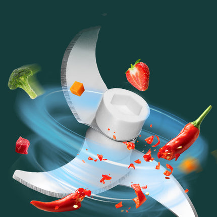 Mini Electric Food Chopper – USB Rechargeable Garlic & Vegetable Cutter