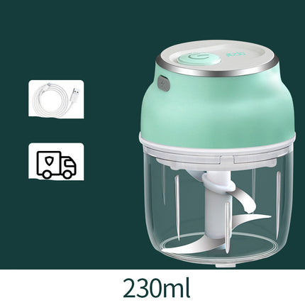 Mini Electric Food Chopper – USB Rechargeable Garlic & Vegetable Cutter