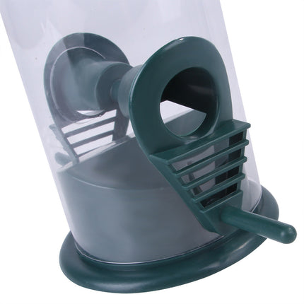 Pet Bird Feeder – Hanging Plastic Feed Station & Outdoor Garden Food Dispenser