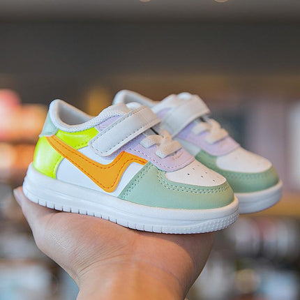 Kids Casual Synthetic Leather Shoes – Low Tube Design