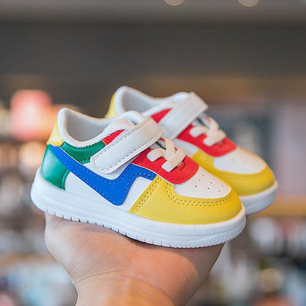 Kids Casual Synthetic Leather Shoes – Low Tube Design