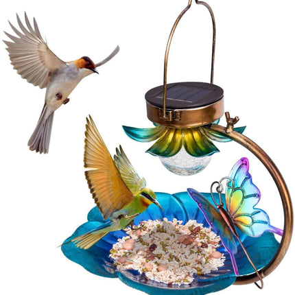 Crackle Ball Solar Bird Feeder