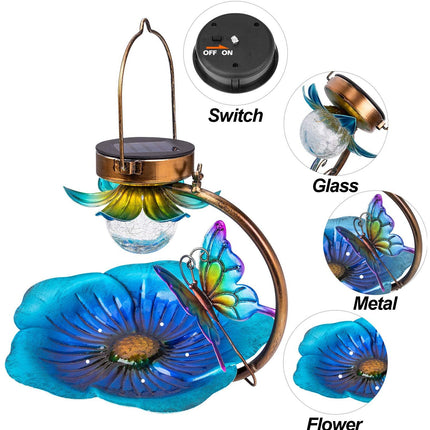 Crackle Ball Solar Bird Feeder