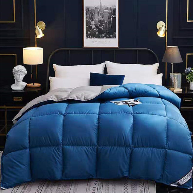 Winter Goose Down Duvet – Warm Soft Twill Quilt for Beds