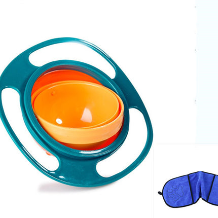 360° Rotating Spill-Proof Baby Bowl