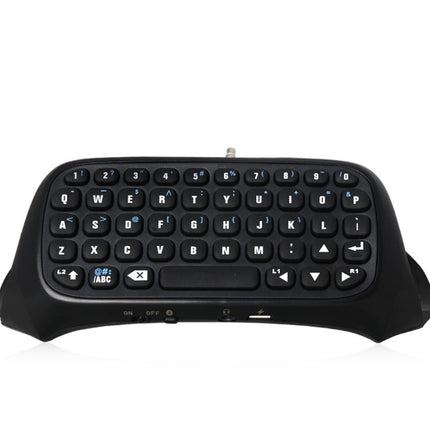 PS4 Bluetooth Chatpad Keyboard – Voice & Text Input Gamepad Add-On