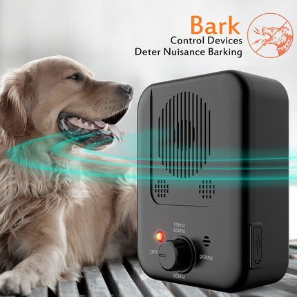 Ultrasonic Anti-Barking Device – Outdoor & Indoor Dog Bark Control with Automatic Detection
