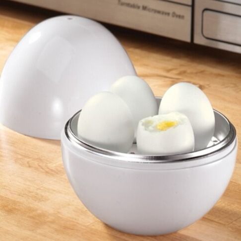 QuickBoil 4-Egg Microwave Steamer Cooker