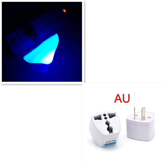 LED Mushroom Night Light with Light Sensor – EU & US Plug