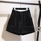 Casual Plus-Size Cotton Shorts