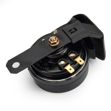 12V Loud Car & Motorcycle Horn – 110dB ABS Electric Horn (510Hz, 30W)