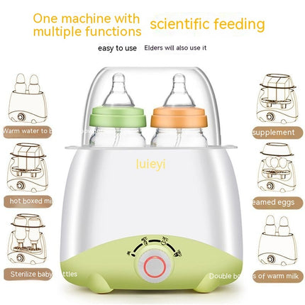 Tuyi Double Bottle Milk Warmer – LCD & Knob Control Options, Food-Grade Material