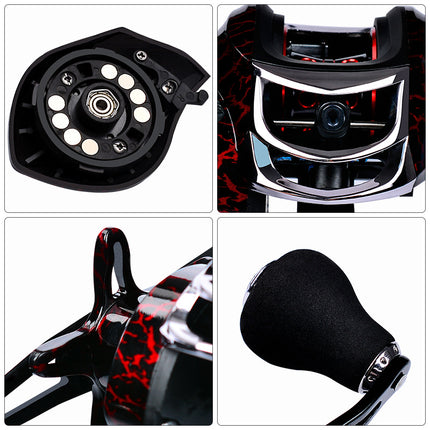 18-Axis Metal Baitcasting Reel