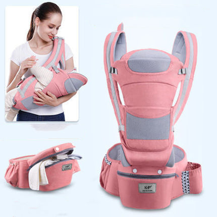3-in-1 Baby Carrier with Large Capacity and Long Back Panel