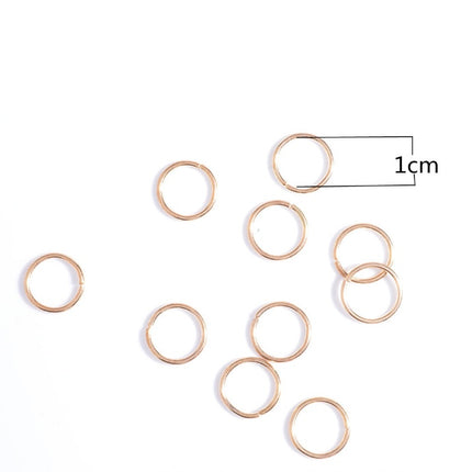 Mini Alloy Hair Clips Gutter Style for Styling & Sectioning