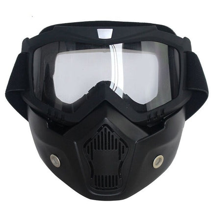 Tactical Protective Goggles – Reinforced PC Lens, Anti-Impact Riding & Motorcycle Helmet Eyewear