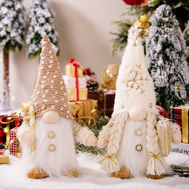 Christmas Plush Doll Ornament – Santa, Gingerbread & Rudolph Figures