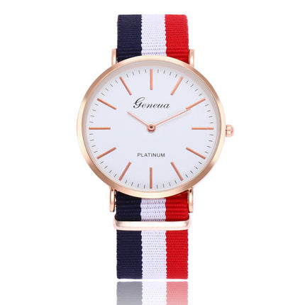 Korean Style Quartz Watch with World Time Function