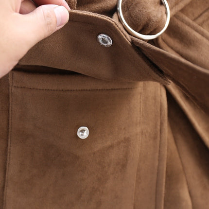 Women’s Suede Slim Shorts