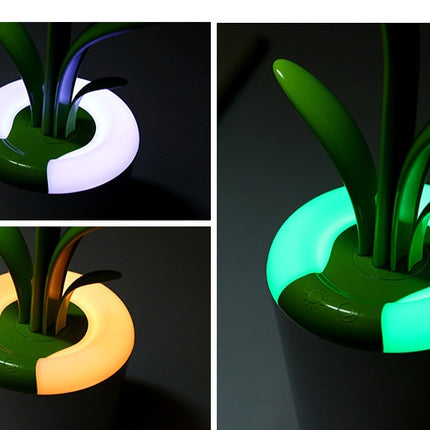 PlantGlow Touch LED Rechargeable Table Lamp