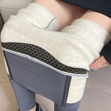 High-Waist Anti-Sag Thermal Leggings