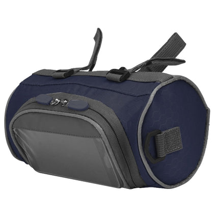 Rainproof Bicycle Handlebar Phone Bag – Multi-Function Front Storage Bag with Touchscreen Window