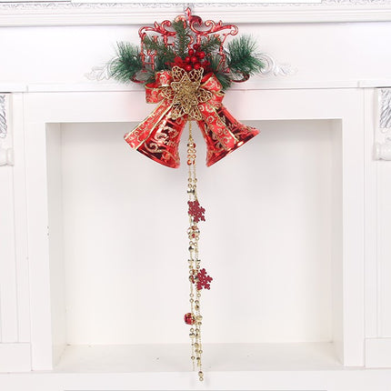 Pearlescent Christmas Bell Ornament – Decorative Hanging Bell for Christmas Trees