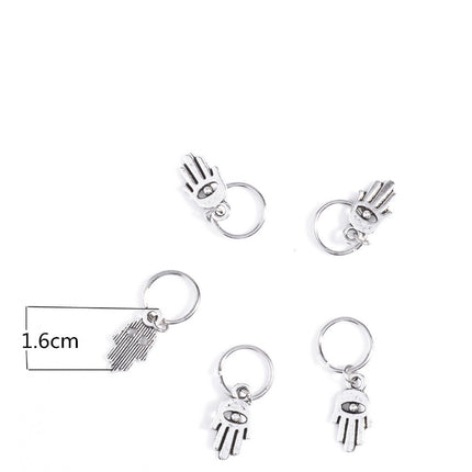 Mini Alloy Hair Clips Gutter Style for Styling & Sectioning