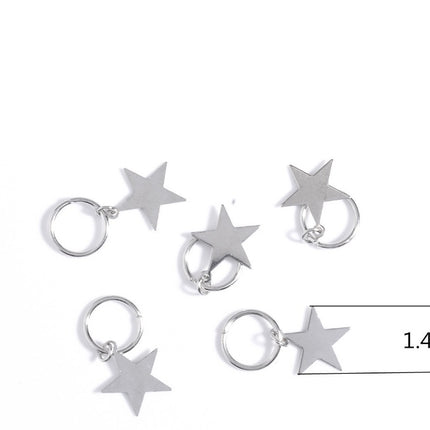 Mini Alloy Hair Clips Gutter Style for Styling & Sectioning