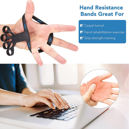 Silicone Finger Grip Exerciser – Hand Strength & Arthritis Trainer