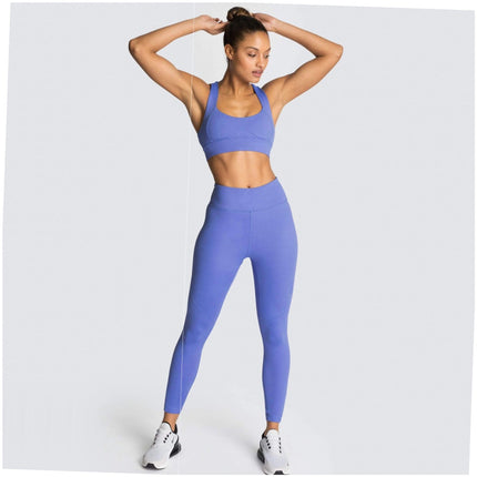 Women's Sleeveless Fitness Yoga Clothing Set