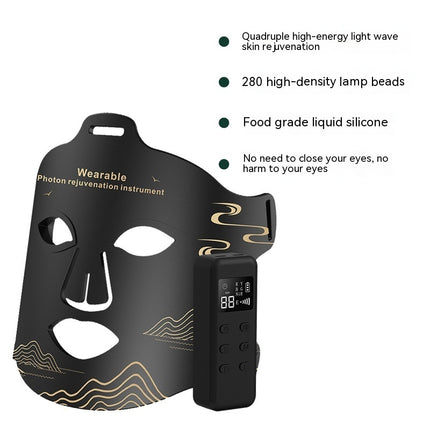 LED Photon Therapy Beauty Mask – Infrared Light Facial Rejuvenation Device