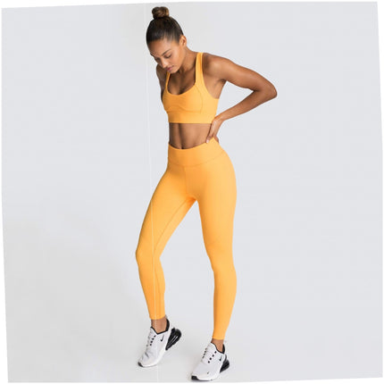 Women's Sleeveless Fitness Yoga Clothing Set
