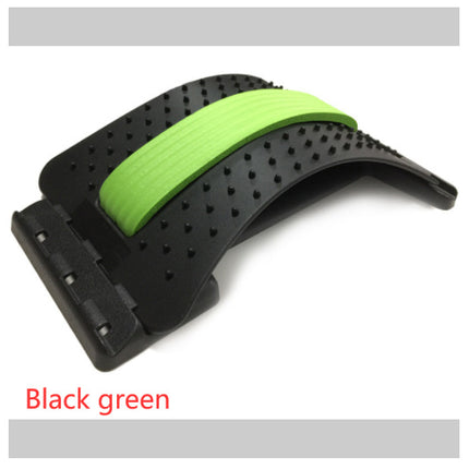 Adjustable Magnetic Back Massager – Lumbar Stretcher & Pain Relief Device