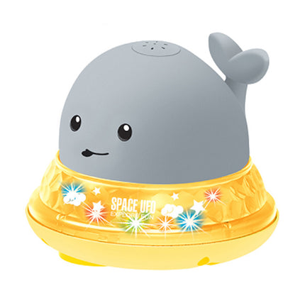 Water Spray Whale Bath Toy with Electric Lights and Music