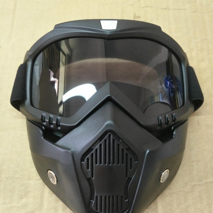Tactical Protective Goggles – Reinforced PC Lens, Anti-Impact Riding & Motorcycle Helmet Eyewear