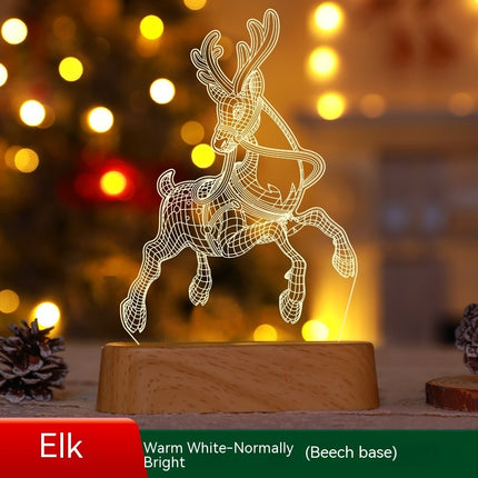 Acrylic LED Decorative Lamp – Chinese Style Night Light for Home & Gifting