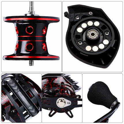 18-Axis Metal Baitcasting Reel