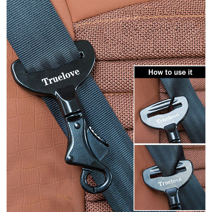 Pet Car Safety Seatbelt Buckle – Heavy-Duty Aluminum Alloy Restraint Clip