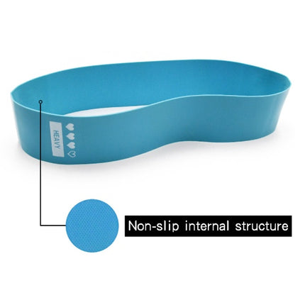 4-Level Resistance Loop Band Set – Non-Slip Yoga & Pilates Fitness Bands