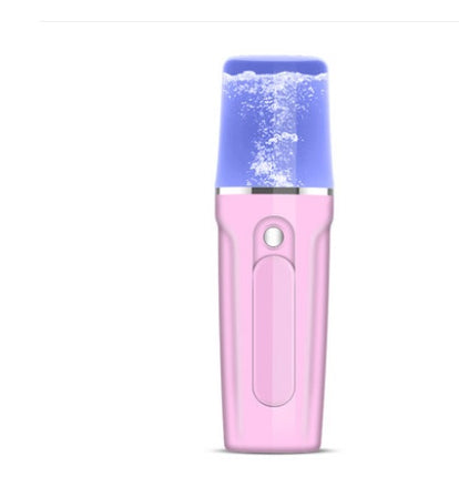 2-in-1 Nano Mist Facial Sprayer with 2200mAh Power Bank – Deep Hydration & Portable Skincare Device